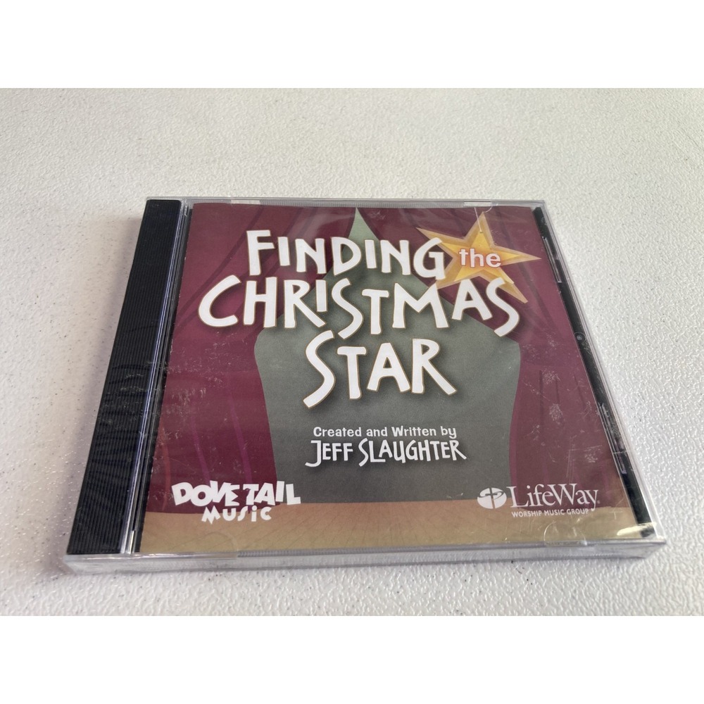 Finding the Christmas Star By Jeff Slaughter CD New Sealed Dovetail Music